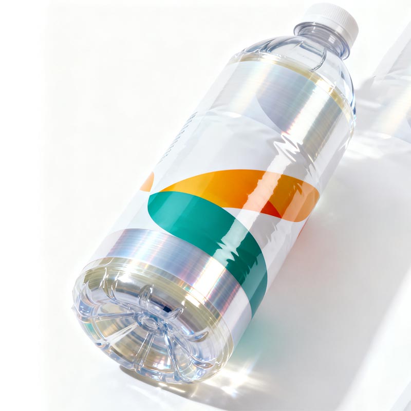 Film thermorétractable POF pour bouteille de boisson