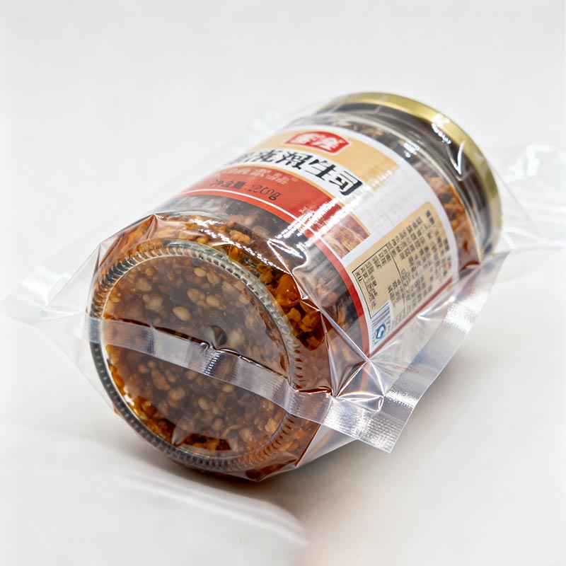 Emballage alimentaire en conserve PE film thermorétractable