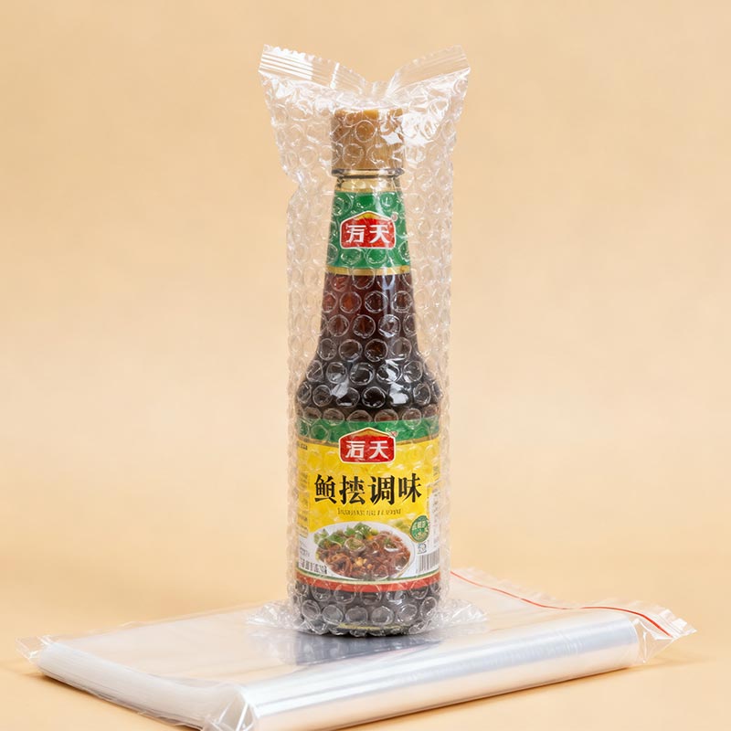 Film thermorétractable PE d'emballage de bouteille de condiment