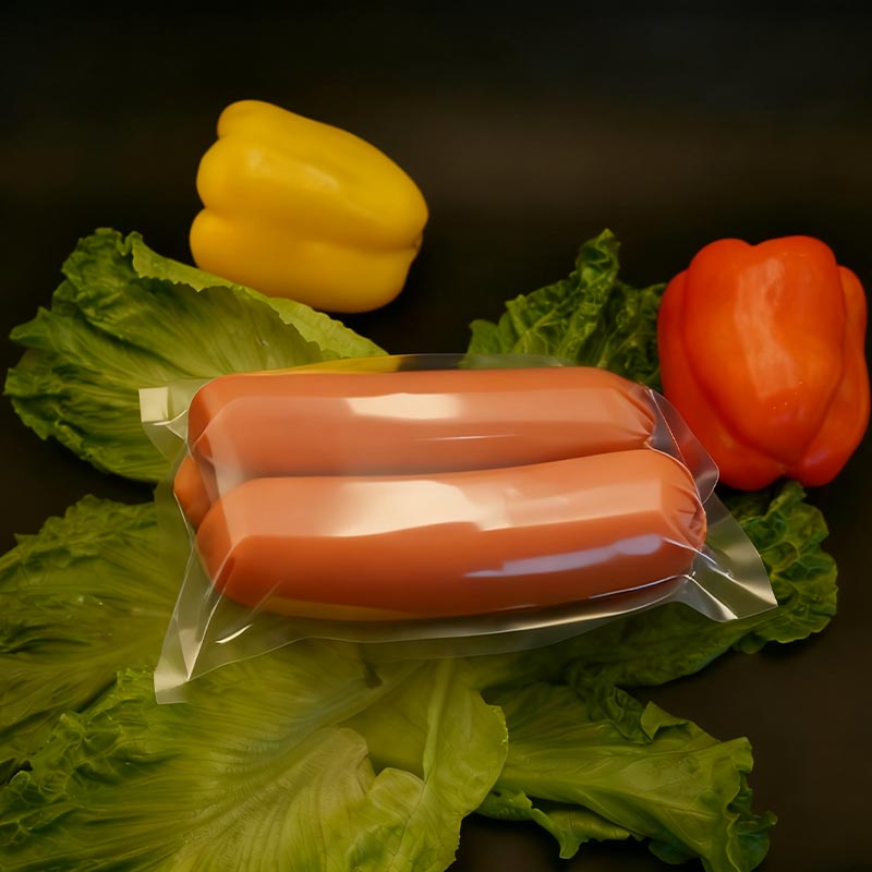 Sac rétractable sous vide EVA pour saucisses