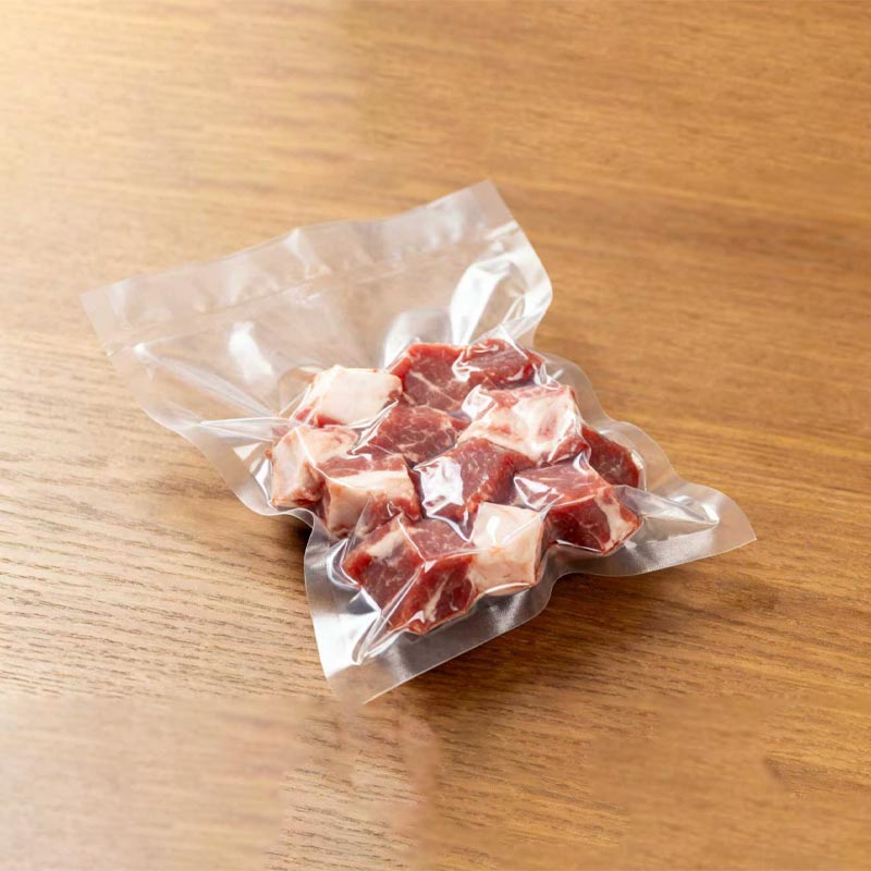 Sac sous vide en plastique alimentaire