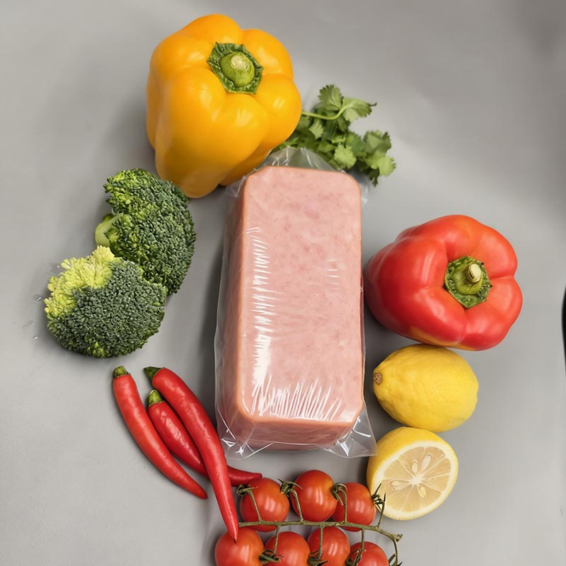Film rétractable sous vide PVDC pour emballage de viande transformée