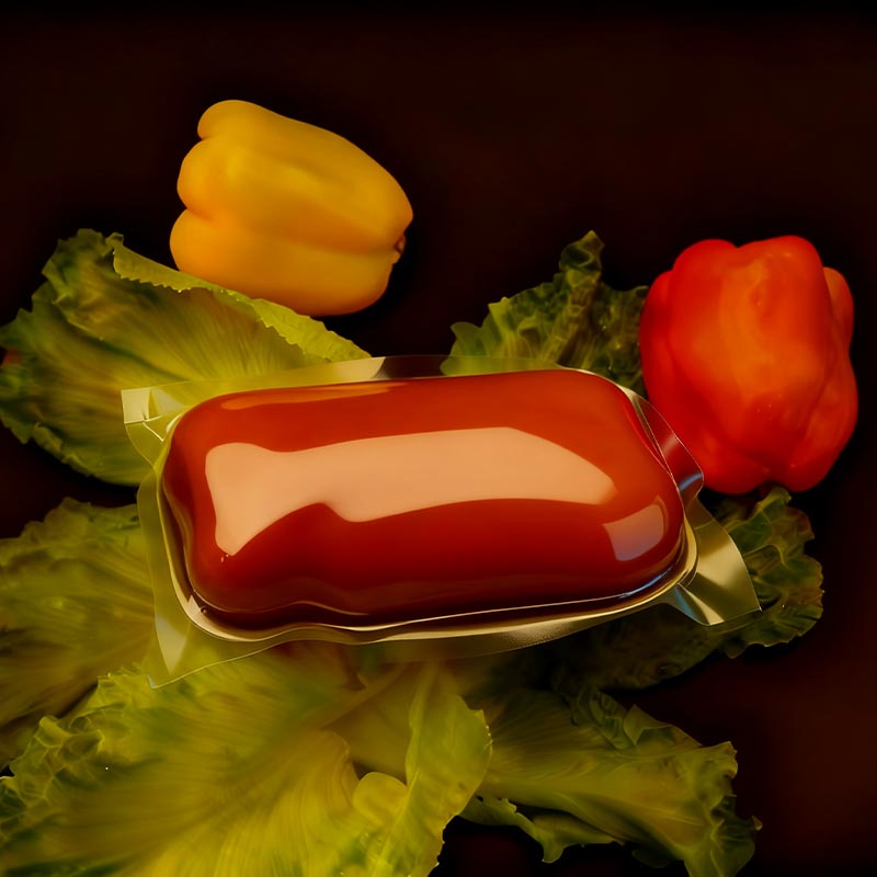Film rétractable sous vide EVA pour aliments prêts à manger